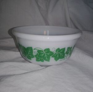 Vintage Hazel Atlas Ivy Bowl Replacement MCM